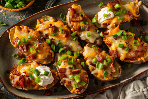 loaded potato skins